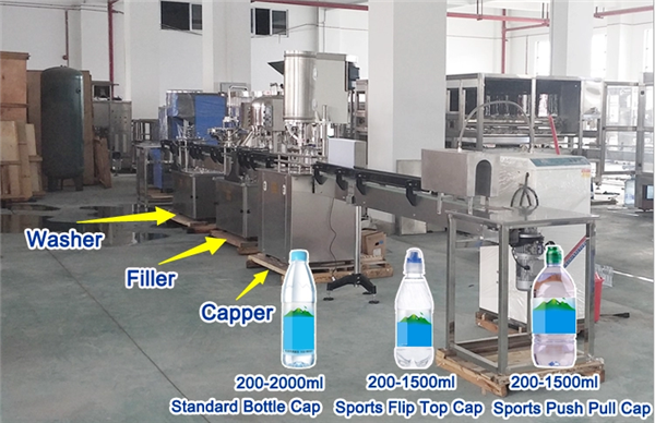 A - La linea di produzione completa completa dell'acqua di Z include la macchina di rifornimento dell'acqua/l'attrezzatura imballaggio dell'acqua 5