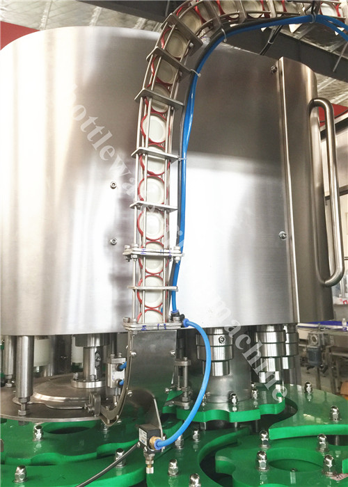 Elaborazione e produzione di succo di vetro liquide dell'imbottigliatrice della bevanda 500ml 1